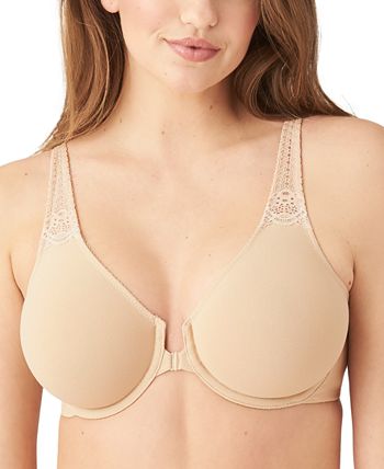 men's Soft Embrace Lace Detail Front-Close Bra 851311 Wacoal Men's Soft Embrace Lace Detail Front-Close Bra 851311 -Adrianna Papell Sales Shop