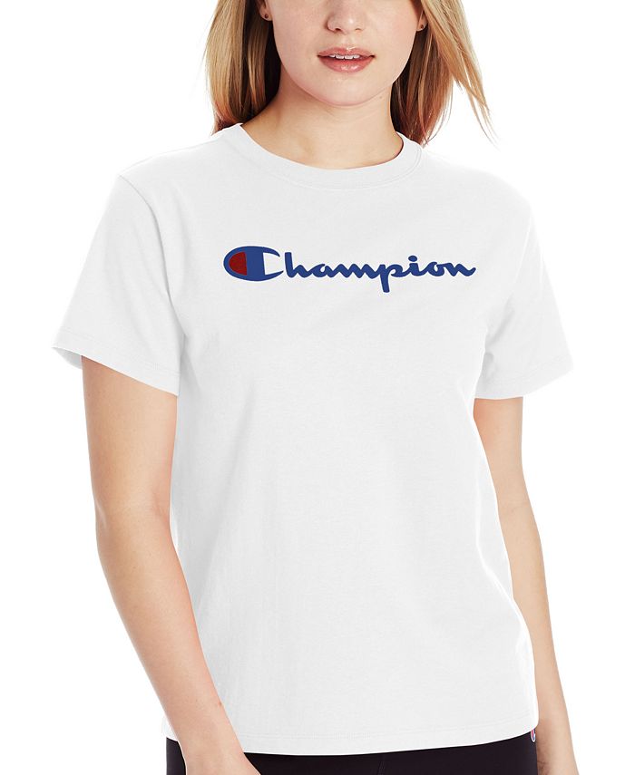 Women's Classic Logo T-Shirt Champion Women's Classic Logo T-Shirt -Adrianna Papell Sales Shop