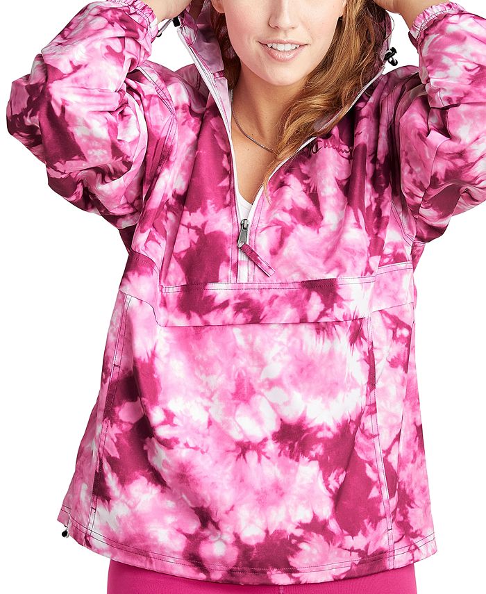 Women's Packable Half-Zip Windbreaker Champion Women's Packable Half-Zip Windbreaker -Adrianna Papell Sales Shop