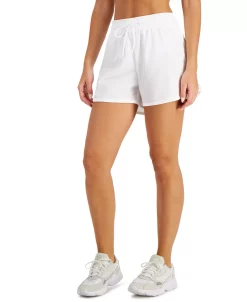 ID Ideology Women's Drawstring Running Shorts, Created For Macy's -Adrianna Papell Sales Shop 21639497 fpx