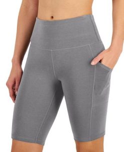 ID Ideology Petite 10 Compression Bike Shorts, Created For Macy's 4 ID Ideology Petite 10 Compression Bike Shorts, Created For Macy's -Adrianna Papell Sales Shop 21733014 fpx