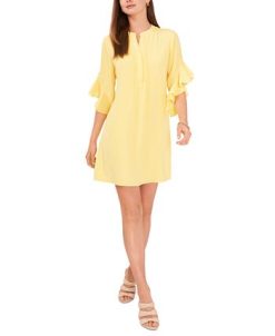 Vince Camuto Women's Ruffle-Sleeve Dress -Adrianna Papell Sales Shop 21760407 fpx