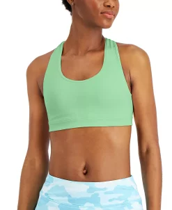 ID Ideology Performance Medium Impact Sports Bra, Created For Macy's -Adrianna Papell Sales Shop 21839500 fpx
