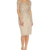 Adrianna Papell Beaded Midi Sheath Dress -Adrianna Papell Sales Shop 21922525 fpx