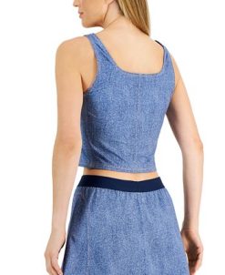 ID Ideology Women's Dream Fit Cropped Tank Top, Created For Macy's -Adrianna Papell Sales Shop 21950116 fpx