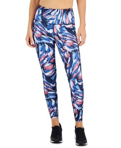 ID Ideology Petite Painterly Waves 7/8 Leggings, Created For Macy's