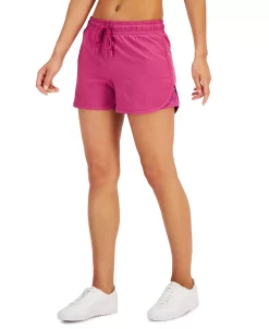 ID Ideology Women's Drawstring Running Shorts, Created For Macy's -Adrianna Papell Sales Shop 21951778 fpx