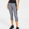 ID Ideology Petite Colorblock Houndstooth Cropped Leggings, Created For Macy's -Adrianna Papell Sales Shop 21951962 fpx