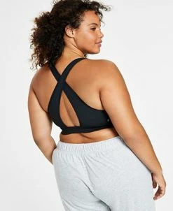 ID Ideology Performance Medium Impact Sports Bra, Created For Macy's -Adrianna Papell Sales Shop 21971426 fpx