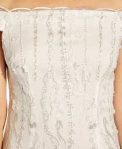 Adrianna Papell Women's Off-The-Shoulder Embellished Sheath Dress 5 Adrianna Papell Women's Off-The-Shoulder Embellished Sheath Dress -Adrianna Papell Sales Shop 22016013 fpx