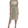 Adrianna Papell Ted Metallic Dress 2 Adrianna Papell Ted Metallic Dress -Adrianna Papell Sales Shop 22016063 fpx