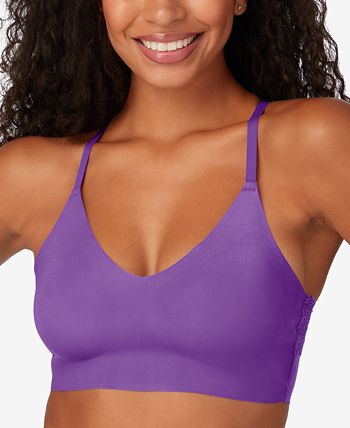 Pure Comfort® V-Neck Lace-Racerback Bralette DM7679 Maidenform Pure Comfort® V-Neck Lace-Racerback Bralette DM7679 -Adrianna Papell Sales Shop