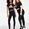 ADIDAS Women's Linear-Logo Full Length Leggings, XS-4X -Adrianna Papell Sales Shop 22032588 fpx