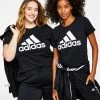 ADIDAS Women's Essentials Logo Cotton T-Shirt, XS-4X