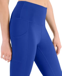 ID Ideology Women's Compression High-Rise Side-Pocket Cropped Leggings, Regular & Petite, Created For Macy's 19 ID Ideology Women's Compression High-Rise Side-Pocket Cropped Leggings, Regular & Petite, Created For Macy's -Adrianna Papell Sales Shop 22061562 fpx