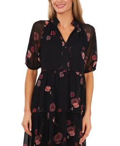 CeCe Women's Babydoll Short-Sleeve Dress -Adrianna Papell Sales Shop 22159787 fpx