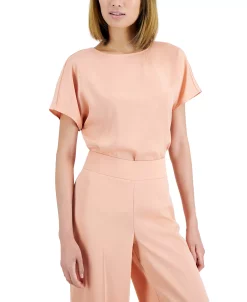 Anne Klein Women's Satin Top & Wide-Leg Pants Set -Adrianna Papell Sales Shop 22162400 fpx