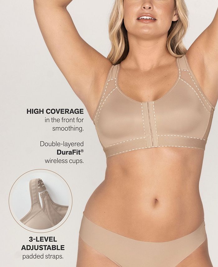 Women's Multi Functional Back Support Posture Corrector Wireless Bra Leonisa Women's Multi Functional Back Support Posture Corrector Wireless Bra -Adrianna Papell Sales Shop