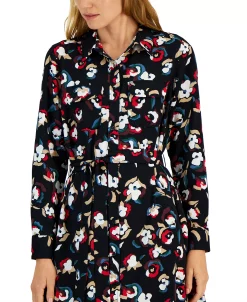 Alfani Women's Belted Shirtdress Created For Macy's 10 Alfani Women's Belted Shirtdress Created For Macy's -Adrianna Papell Sales Shop 22165292 fpx