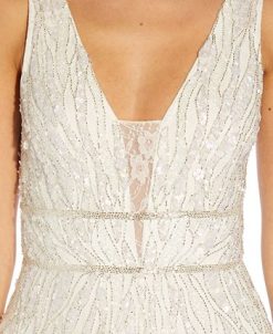 Adrianna Papell Women's Lace-Inset Embellished Gown -Adrianna Papell Sales Shop 22165390 fpx