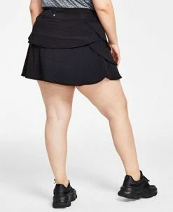 ID Ideology Flounce Skort, XS-4X, Created For Macy's -Adrianna Papell Sales Shop 22175810 fpx