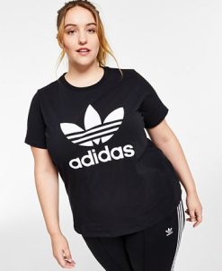 ADIDAS Women's Trefoil Logo T-Shirt, XS-4X -Adrianna Papell Sales Shop 22176472 fpx