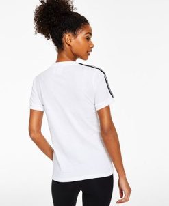 ADIDAS Women's Cotton 3 Stripes T-Shirt, XS-4X -Adrianna Papell Sales Shop 22176523 fpx