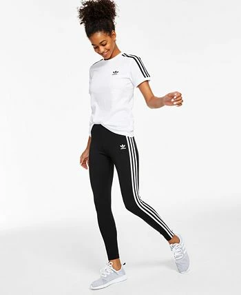 ADIDAS Women's Classic 3-Stripes Tights, XS-4X 4 ADIDAS Women's Classic 3-Stripes Tights, XS-4X - Image 2