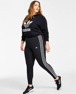 ADIDAS Women's Essentials 3-Stripe Full Length Cotton Leggings, XS-4X -Adrianna Papell Sales Shop 22176656 fpx