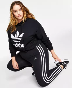 ADIDAS Women's Essentials 3-Stripe Full Length Cotton Leggings, XS-4X -Adrianna Papell Sales Shop 22176657 fpx