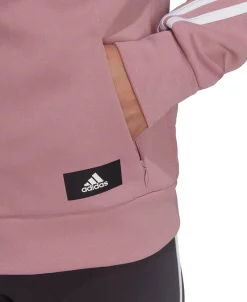 ADIDAS Women's Sportswear Future Icons 3-Stripes Hooded Track Top -Adrianna Papell Sales Shop 22187764 fpx