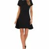 CeCe Women's Collared Bow-Tie A-Line Dress 1 CeCe Women's Collared Bow-Tie A-Line Dress -Adrianna Papell Sales Shop 22207152 fpx