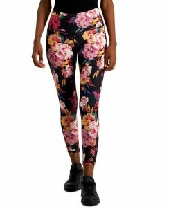 ID Ideology Petite Serena Floral Reversible 7/8 Leggings