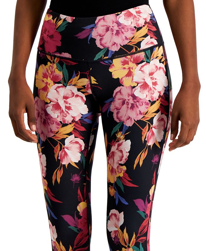 Petite Serena Floral Reversible 7/8 Leggings ID Ideology Petite Serena Floral Reversible 7/8 Leggings -Adrianna Papell Sales Shop