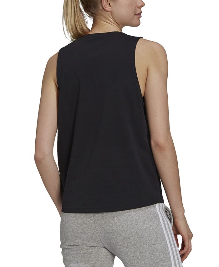 Women's Essentials Big Logo Tank Top ADIDAS Women's Essentials Big Logo Tank Top -Adrianna Papell Sales Shop