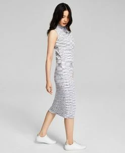 And Now This Women's Ribbed Mock-Neck Bodycon Dress -Adrianna Papell Sales Shop 22249750 fpx