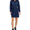 Style & Co Women's Belted Denim Shirtdress, Created For Macy's 2 Style & Co Women's Belted Denim Shirtdress, Created For Macy's -Adrianna Papell Sales Shop 22292186 fpx
