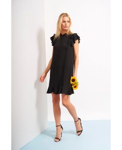 CeCe Women's Pintuck Button Front Dress -Adrianna Papell Sales Shop 22295497 fpx