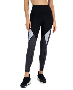 ID Ideology Women's Colorblocked 7/8-Leggings, Created For Macy's