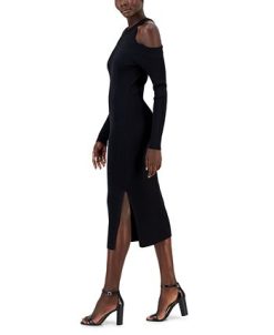 INC International Concepts Women's Ribbed Bodycon Dress, Created For Macy's -Adrianna Papell Sales Shop 22299144 fpx