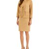 Kasper Women's Faux-Suede Framed Patch-Pocket Blazer & Sheath Dress -Adrianna Papell Sales Shop 22327134 fpx