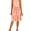 INC International Concepts Women's Smocked-Waist Halter-Style Sleeveless Dress, Created For Macy's