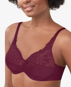Lilyette Minimizer Comfort Lace Underwire Bra 428 -Adrianna Papell Sales Shop 22369175 fpx