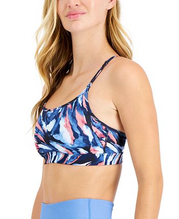 Women's Painterly Waves Low-Impact Sports Bra, Created For Macy's ID Ideology Women's Painterly Waves Low-Impact Sports Bra, Created For Macy's -Adrianna Papell Sales Shop