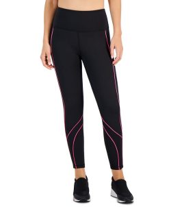 ID Ideology Women's Contrast Piping 7/8 Leggings, Regular & Petite, Created For Macy's