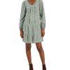 Style & Co Women's Printed V-Neck Peasant Dress, Created For Macy's 1 Style & Co Women's Printed V-Neck Peasant Dress, Created For Macy's -Adrianna Papell Sales Shop 22395601 fpx