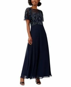 Adrianna Papell Women's Beaded Gown