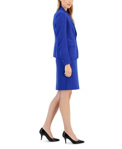 Anne Klein Executive Collection Single-Button A-Line Skirt Suit, Created For Macy's 4 Anne Klein Executive Collection Single-Button A-Line Skirt Suit, Created For Macy's -Adrianna Papell Sales Shop 22410537 fpx