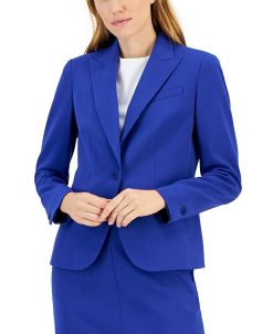 Anne Klein Executive Collection Single-Button A-Line Skirt Suit, Created For Macy's 5 Anne Klein Executive Collection Single-Button A-Line Skirt Suit, Created For Macy's -Adrianna Papell Sales Shop 22410538 fpx