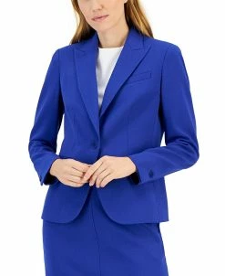 Anne Klein Executive Collection Single-Button A-Line Skirt Suit, Created For Macy's -Adrianna Papell Sales Shop 22410538 fpx